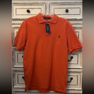 Polo Ralph Lauren soft orange polo men’s size M